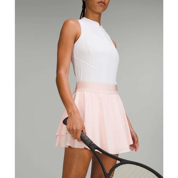 Lululemon Court Rival High-Rise Athletic Skirt Size 2 Long Strawberry Milkshake - Picture 1 of 11